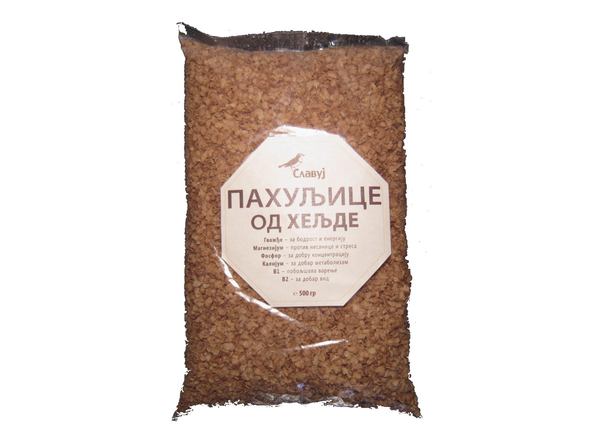 SLAVUJ, PAHULJICE OD HELJDE, 500g