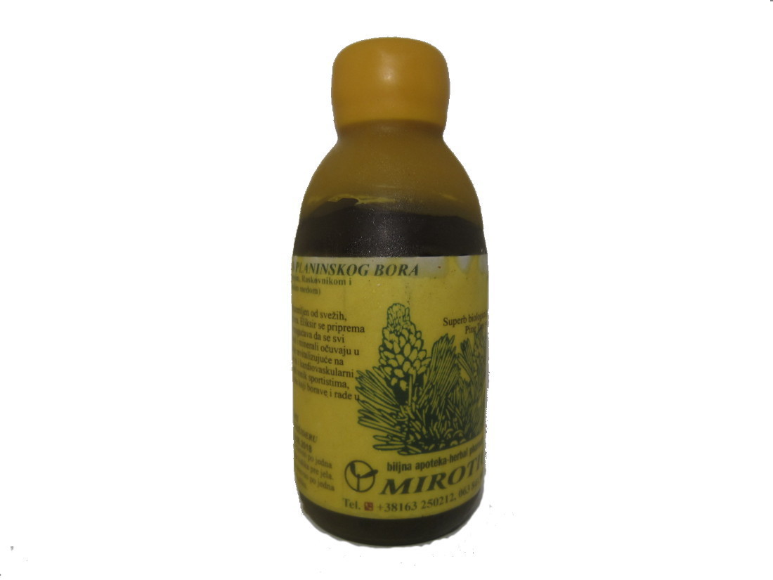 MIROTIĆ, ELIKSIR OD PLANINSKOG BORA, 200ml