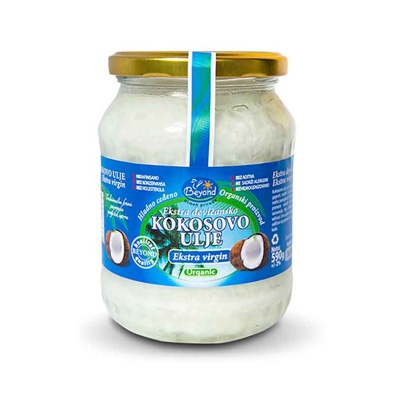 KOKOSOVO EXTRA VIRGIN ORGANSKO ULJE, 590g