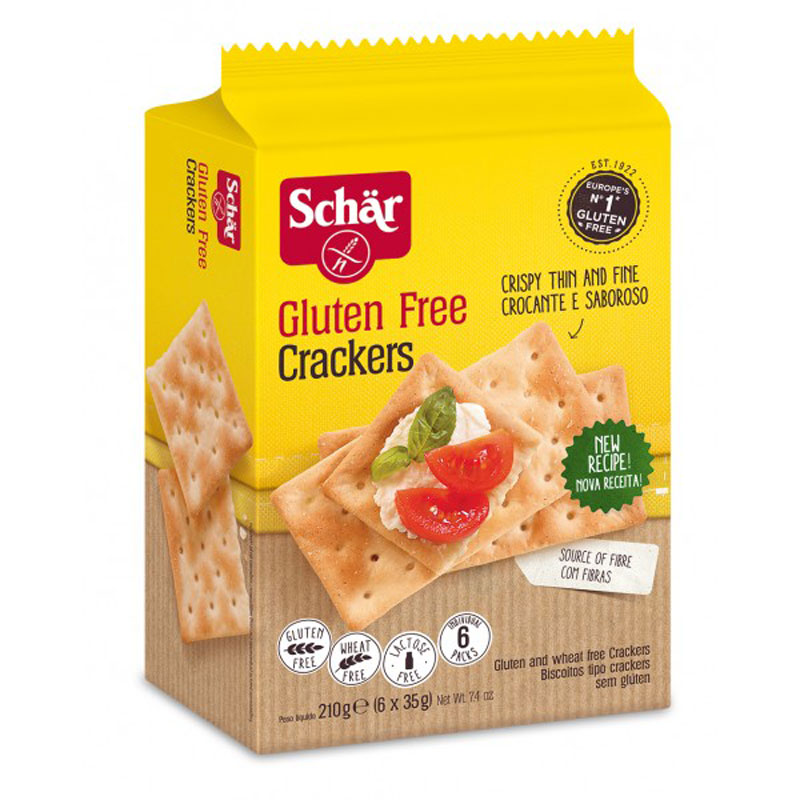 KREKERI BEZ GLUTENA, Dr SCHAR, 210g