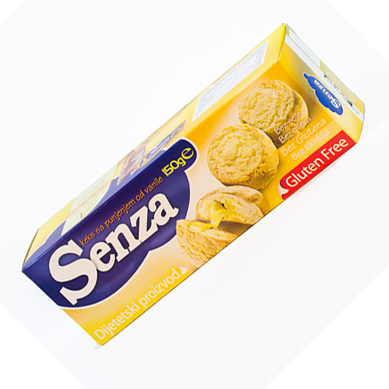SENZA KEKS SA FILOM VANILE, 150g
