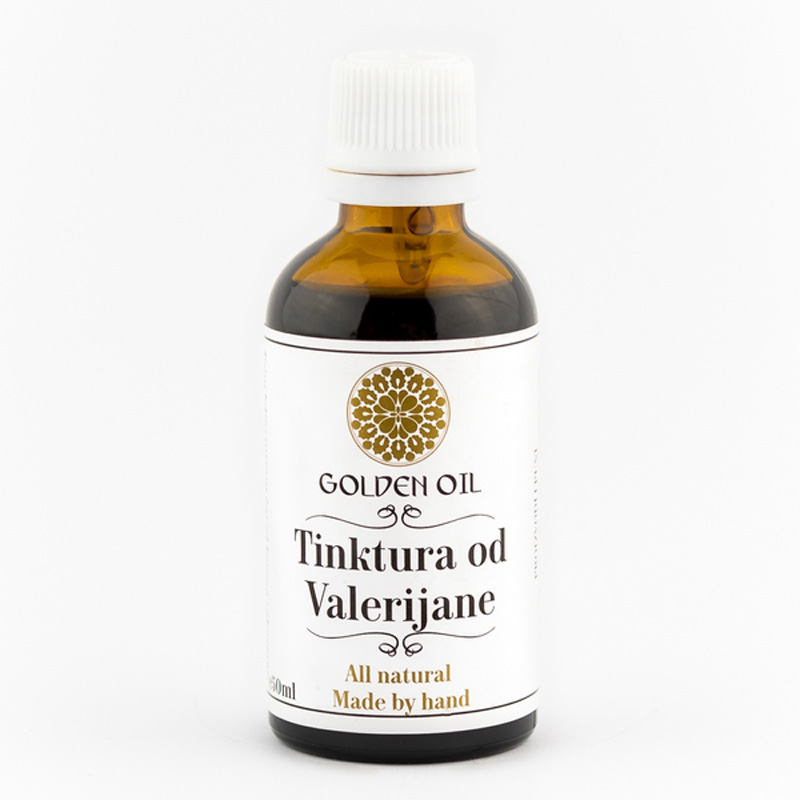 TINKTURA VALERIJANE, GOLDEN OIL, 50ml