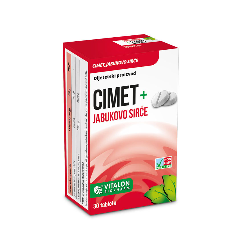 CIMET + JABUKOVO SIRĆE, 30tb