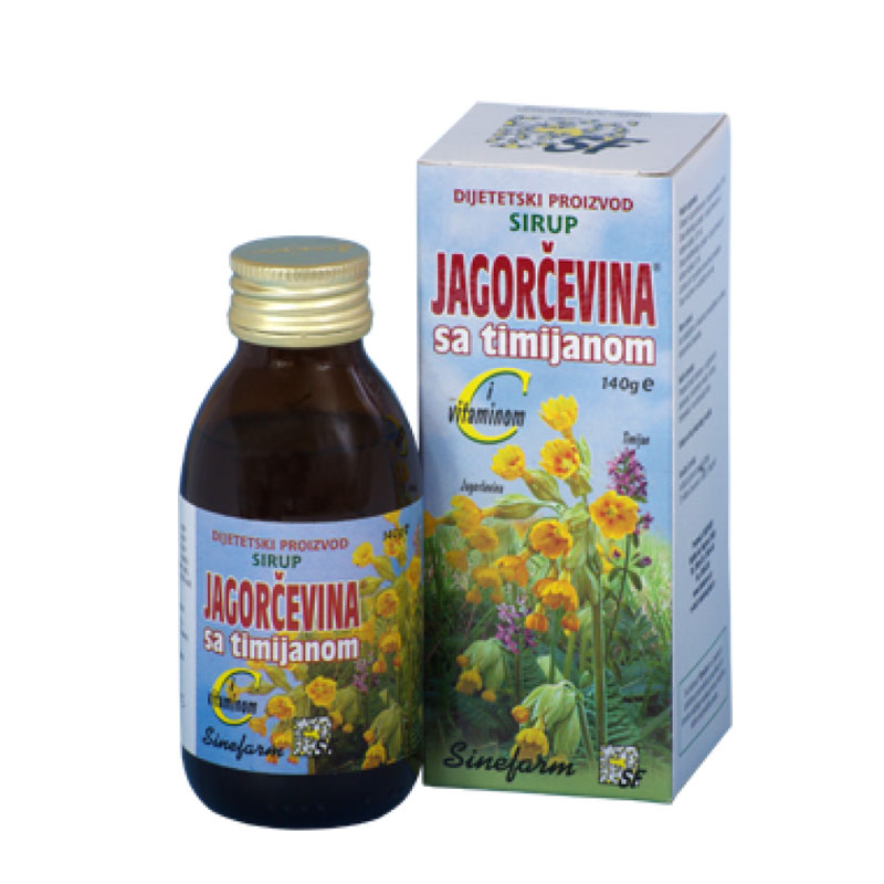 SIRUP JAGORČEVINE, SINEFARM, 140g