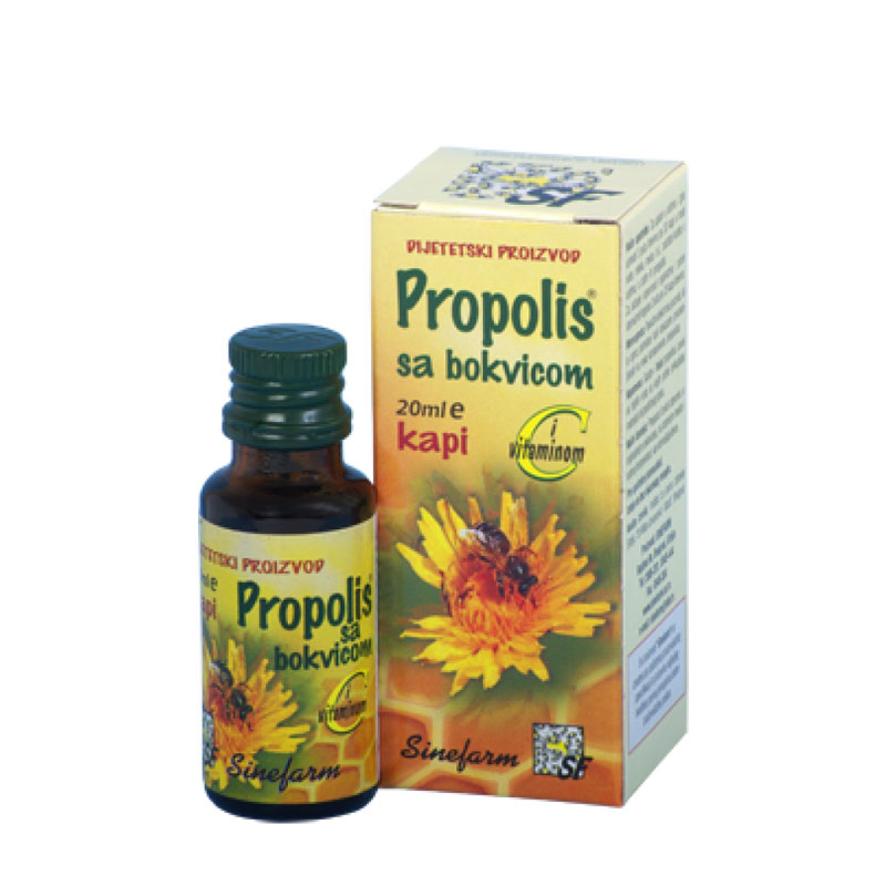 PROPOLIS KAPI SA BOKVICOM, SINEFARM, 20ml