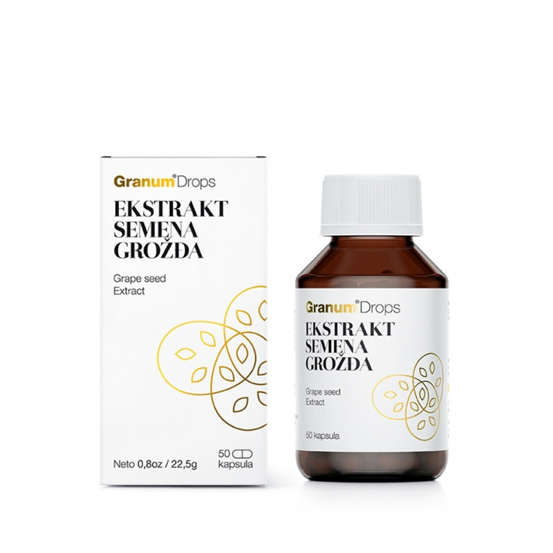 EKSTRAKT SEMENA GROŽĐA, GRANUM, 50kp