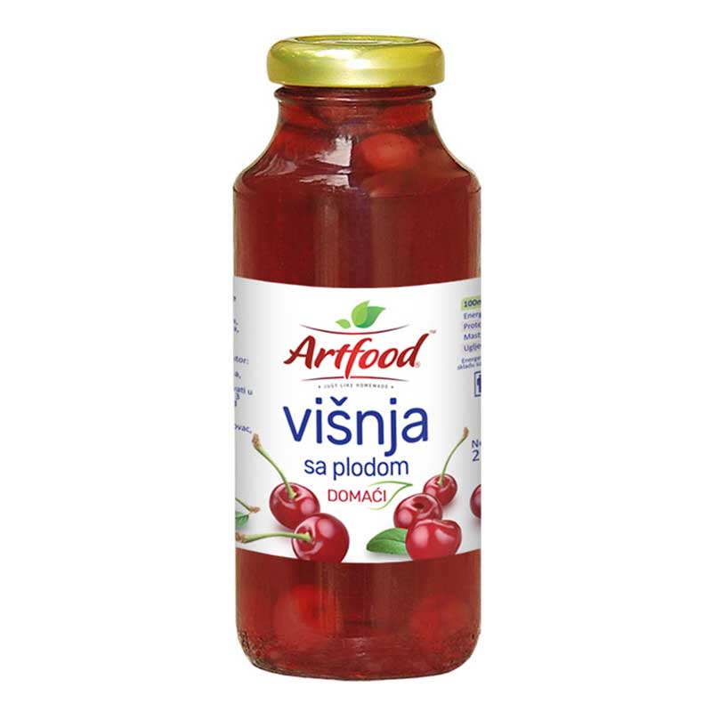 VIŠNJA SA VOĆNIM SOKOM I PLODOM, ARTFOOD, 250ml