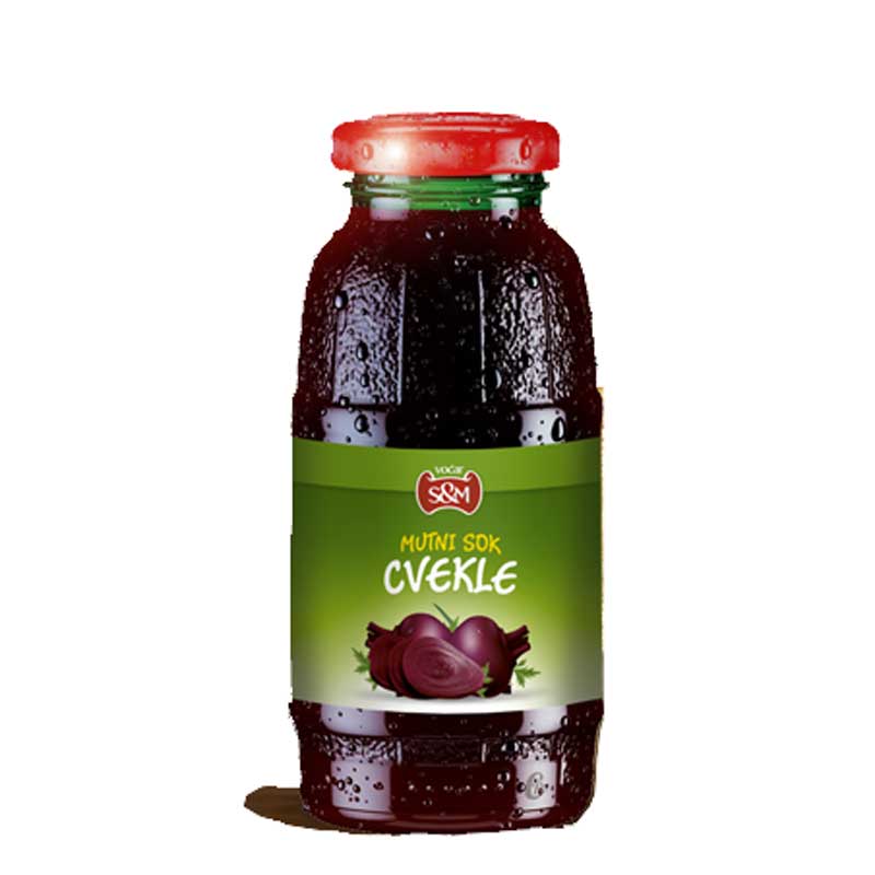 MUTNI SOK CVEKLE, S&M, 0,7L