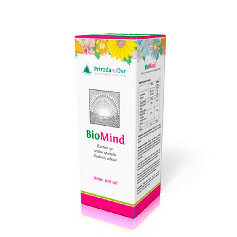 BioMIND KAPI, PRIRODAnaDAR, 100ml