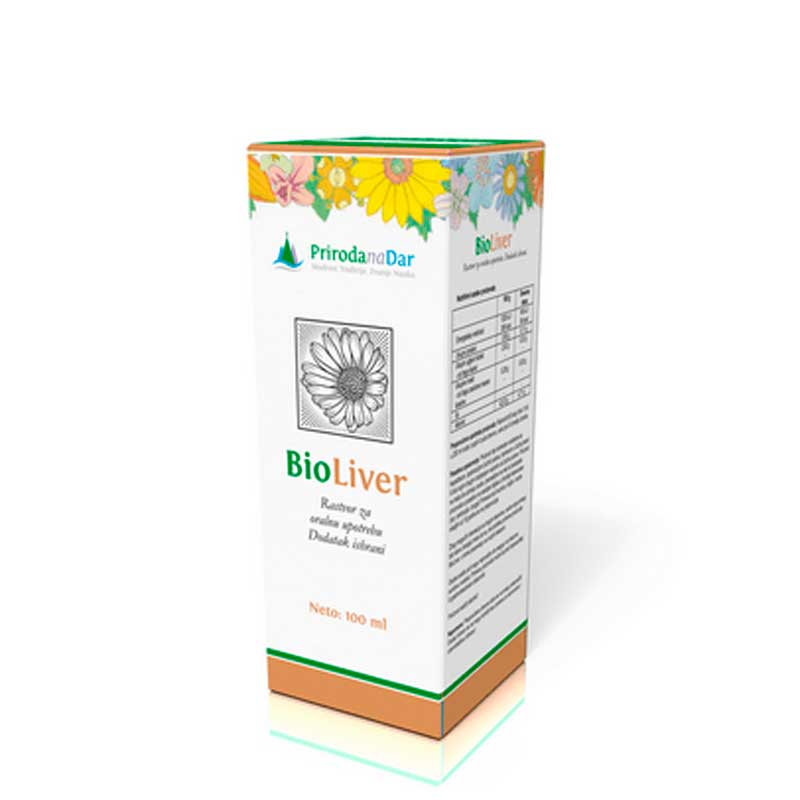 BioLIVER kapi, PRIRODAnaDAR, 100ml