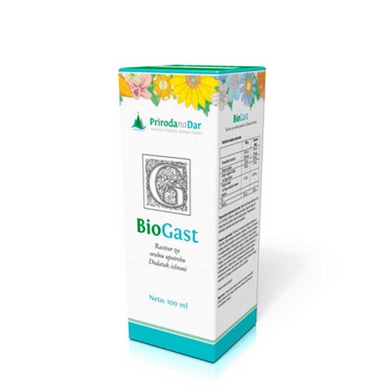 BioGAST kapi, PRIRODAnaDAR, 100ml