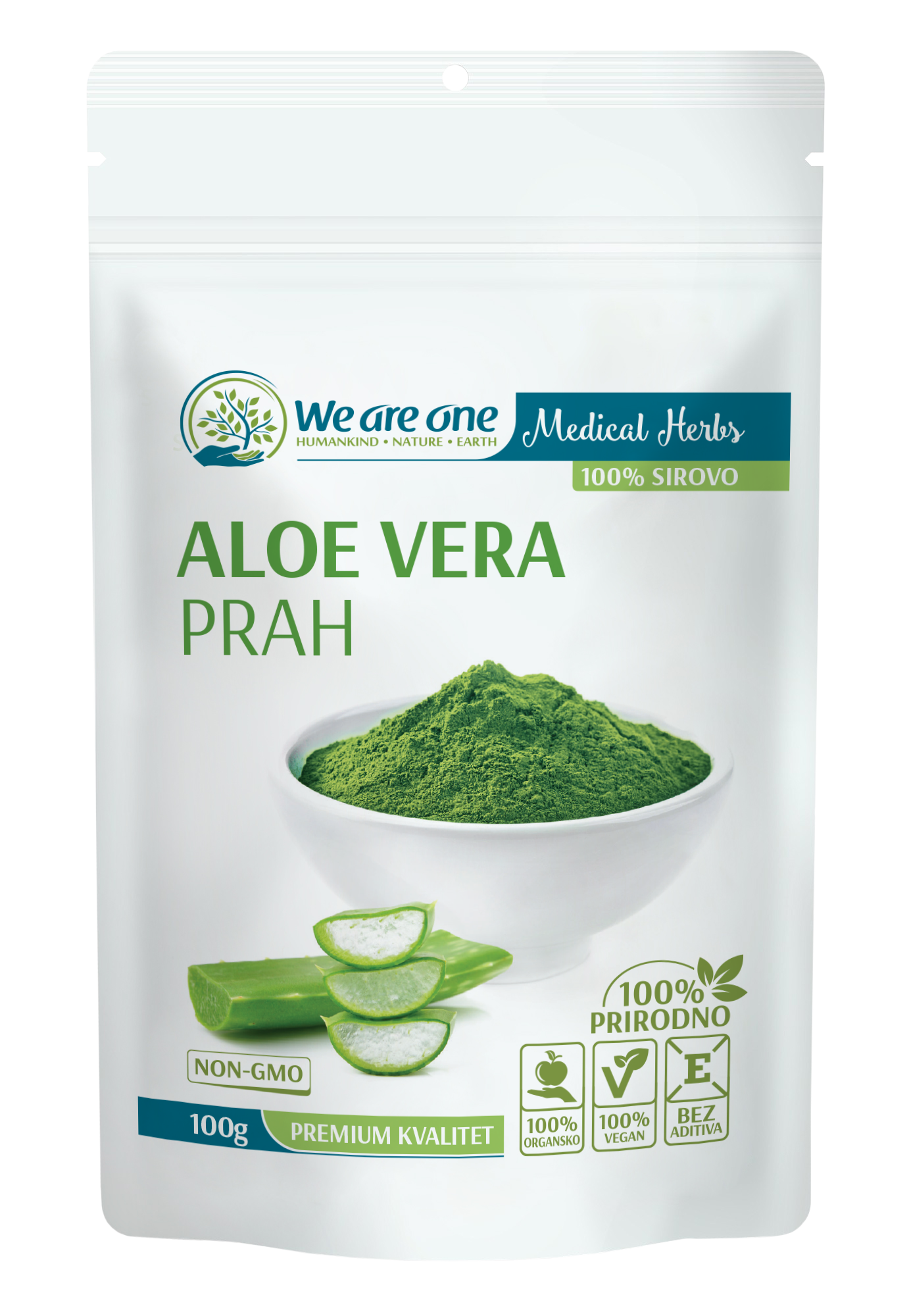 ALOE VERA PRAH ORGANIC, WE ARE ONE 100G