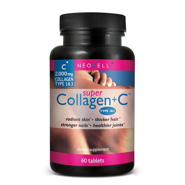 SUPER COLLAGEN +C, 2000mg, TYPE 1&3, NEOCELL  60tb