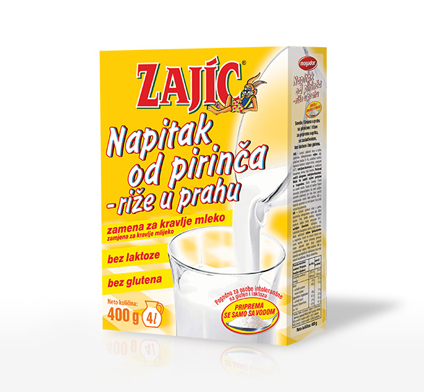 PIRINČANI NAPITAK/MLEKO U PRAHU, 400G, ZAJIC